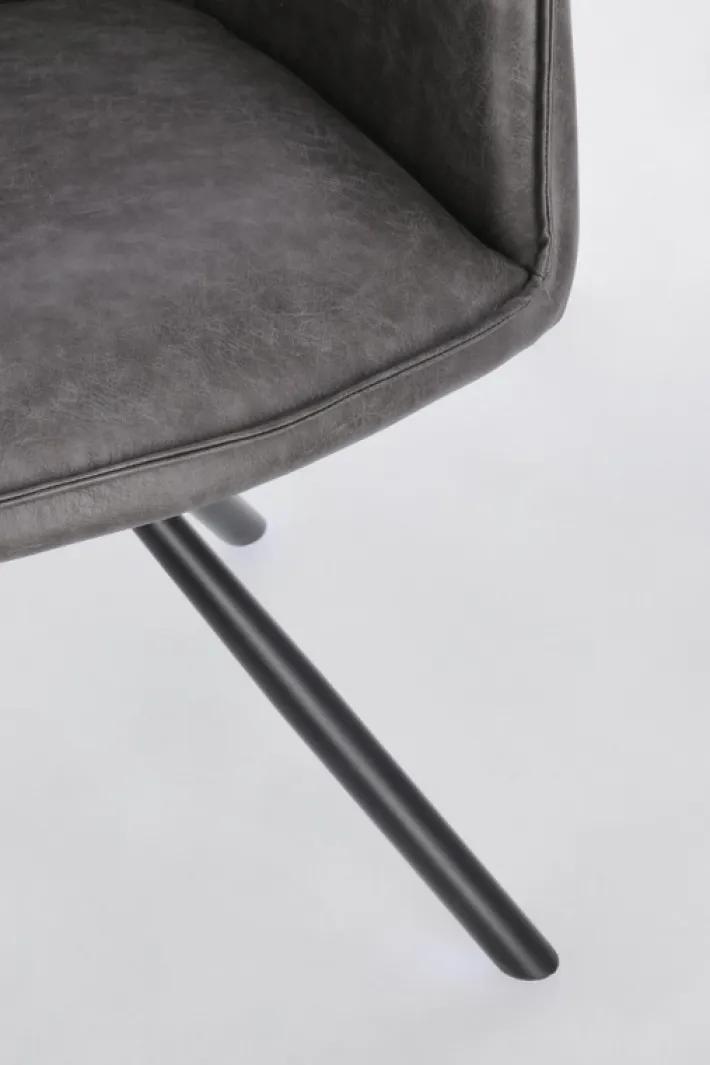 Bizzotto Sedie>SEDIA C-BR GIREV.BREVAL GRIGIO