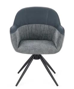 Bizzotto Sedie>SEDIA C-BR GIREVOLE ISOTTA GRIGIO