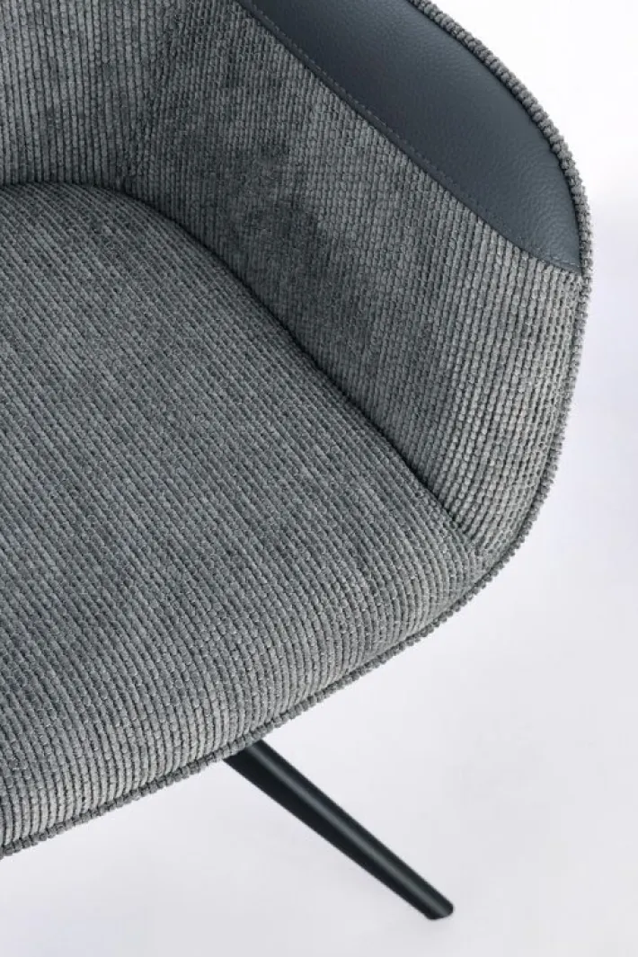 Bizzotto Sedie>SEDIA C-BR GIREVOLE ISOTTA GRIGIO
