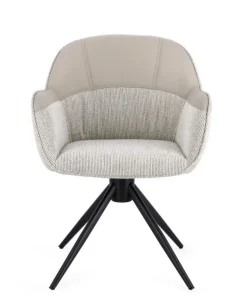Bizzotto Sedie>SEDIA C-BR GIREVOLE ISOTTA BEIGE