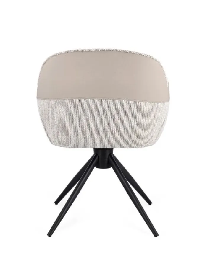 Bizzotto Sedie>SEDIA C-BR GIREVOLE ISOTTA BEIGE