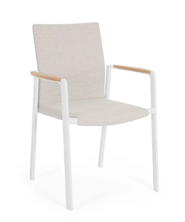 Bizzotto Sedie>SEDIA C-BR JALISCO NEW BIANCO WG20