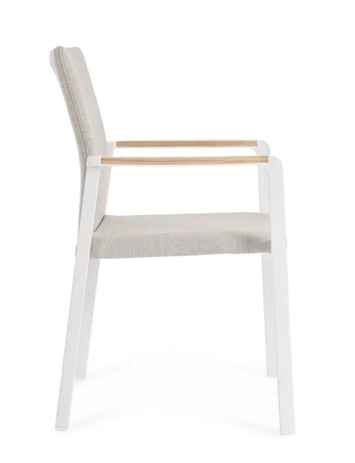 Bizzotto Sedie>SEDIA C-BR JALISCO NEW BIANCO WG20
