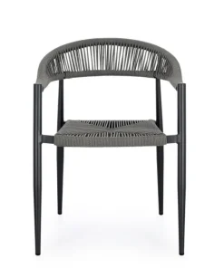 Bizzotto Sedie>SEDIA C-BR JANDIA ANTRACITE/GRIGIO