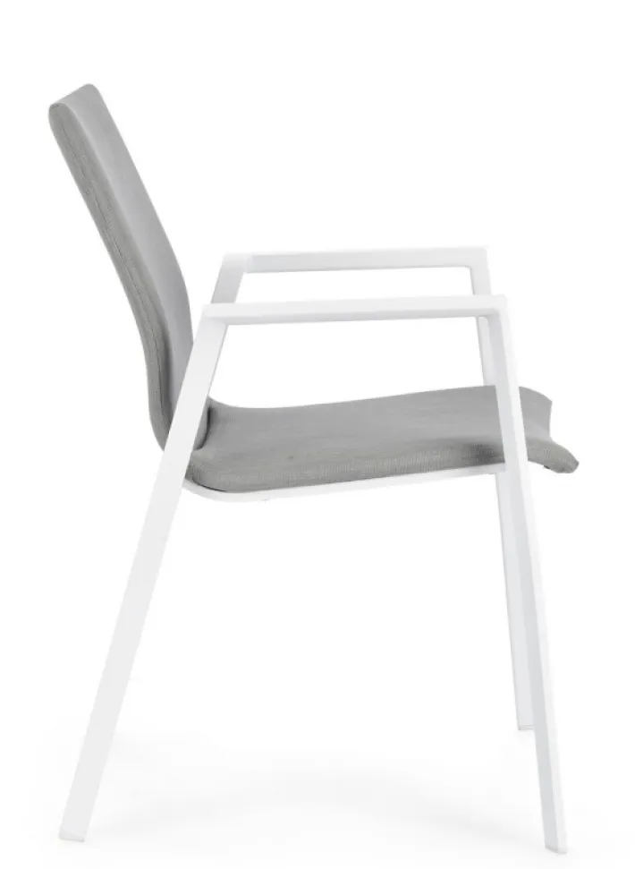 Bizzotto Sedie>SEDIA C-BR ODEON BIA-GRIGIO JX11