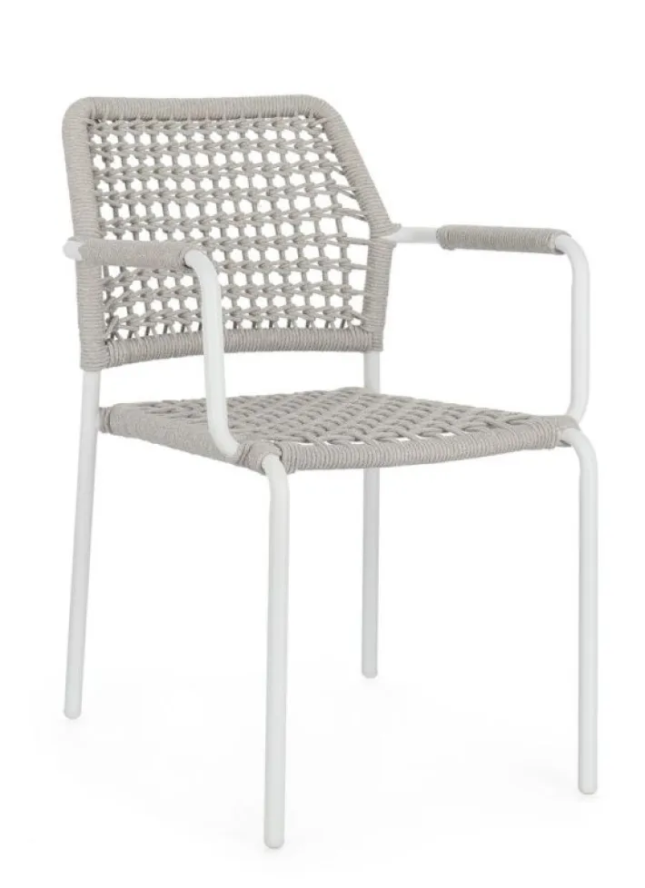Bizzotto Sedie>SEDIA C-BR RAJADA BIANCO