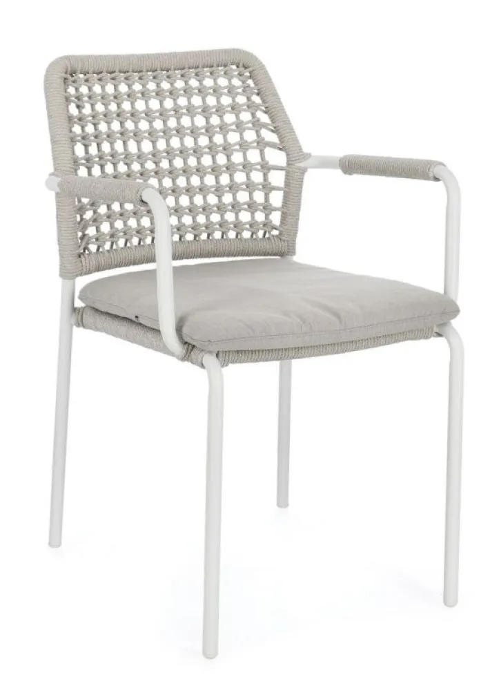 Bizzotto Sedie>SEDIA C-BR RAJADA BIANCO