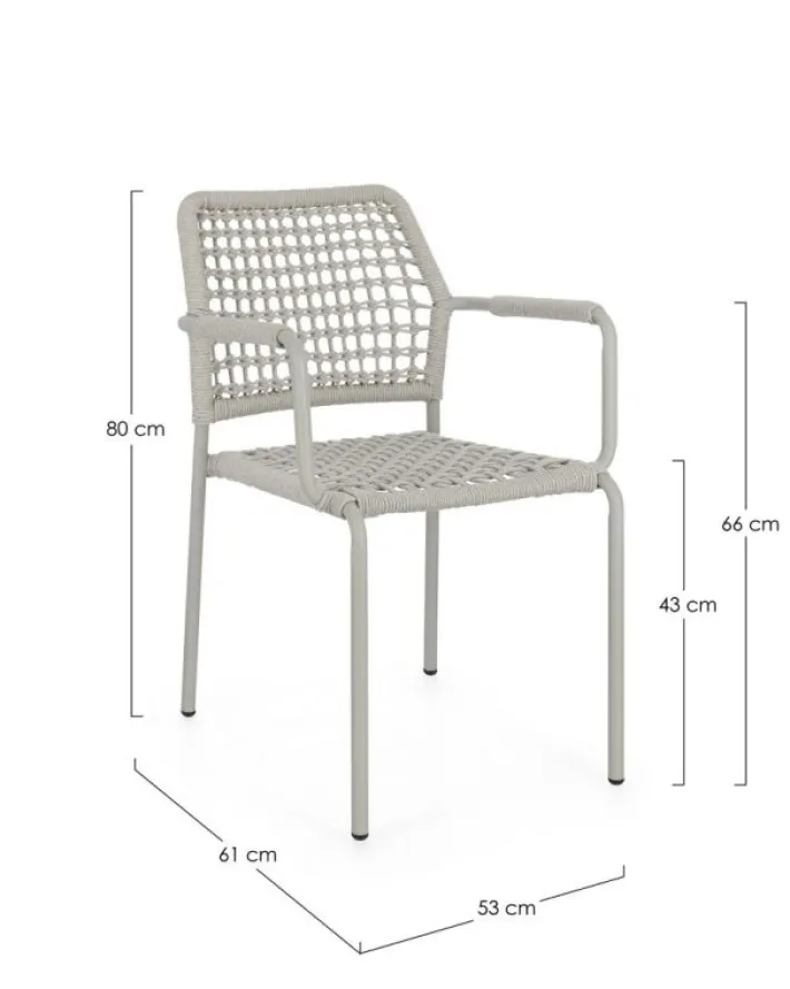 Bizzotto Sedie>SEDIA C-BR RAJADA SATURN