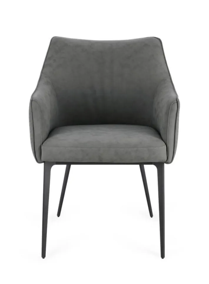 Bizzotto Sedie>SEDIA C-BR RUSSELL GRIGIO SCURO