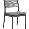 Bizzotto Sedie>SEDIA C-C ALVIN ANTRACITE/GRIGIO CHIARO