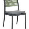 Bizzotto Sedie>SEDIA C-C ALVIN ANTRACITE/VERDE