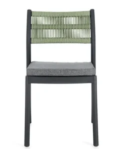 Bizzotto Sedie>SEDIA C-C ALVIN ANTRACITE/VERDE