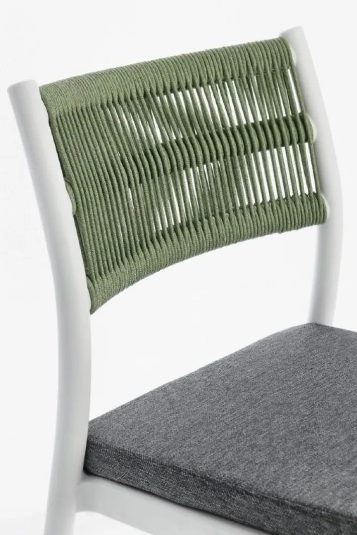 Bizzotto Sedie>SEDIA C-C ALVIN BIANCO/VERDE