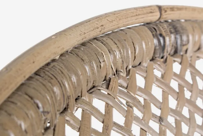 Bizzotto Sedie>SEDIA CON BRACCIOLI IN FIBRE NATURALI - EDELINA