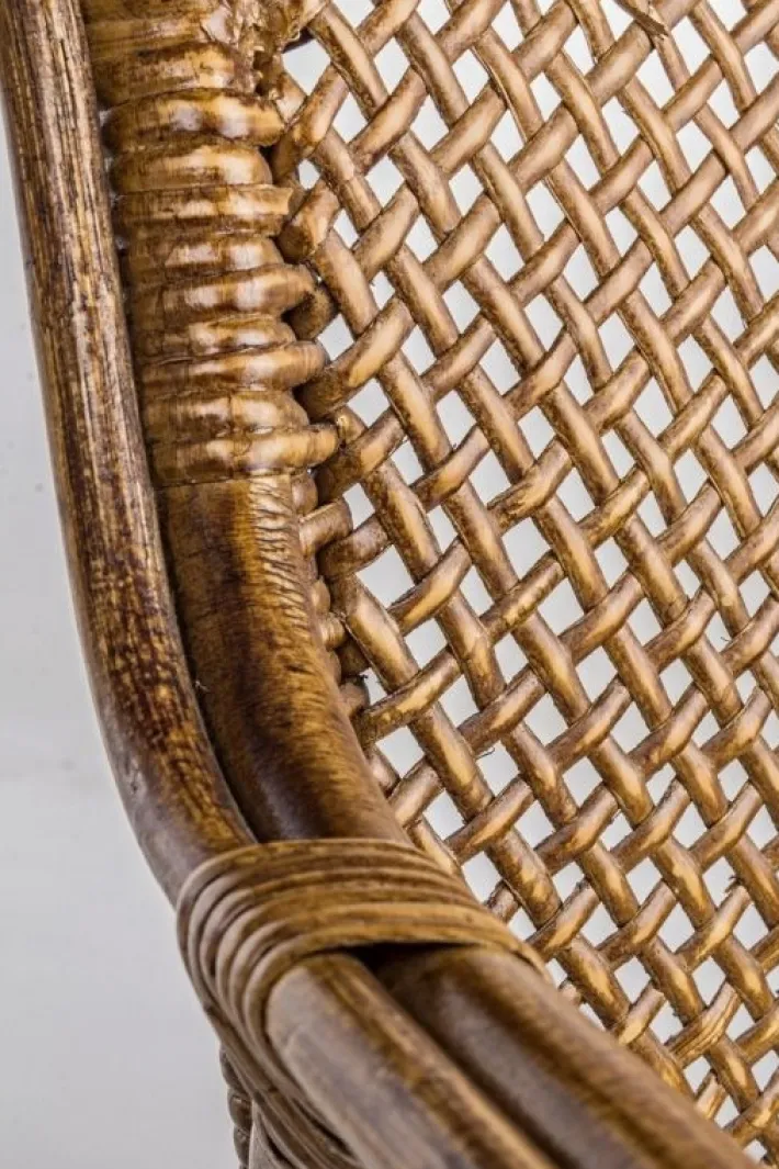 Bizzotto Sedie>SEDIA CON BRACCIOLI IN FIBRE NATURALI MIELE - EDELINA