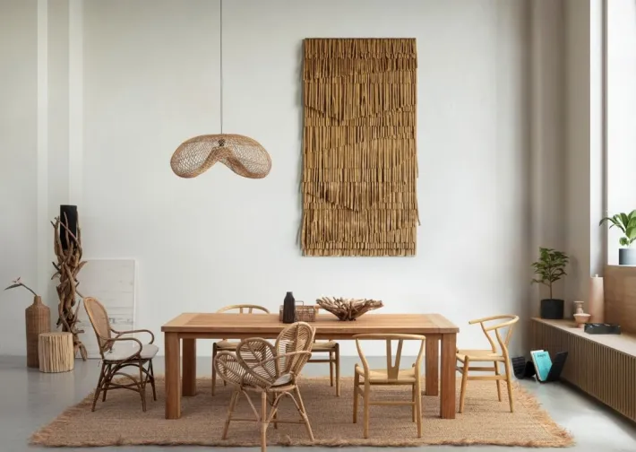 Bizzotto Sedie>SEDIA CON BRACCIOLI IN FIBRE NATURALI - FLORES