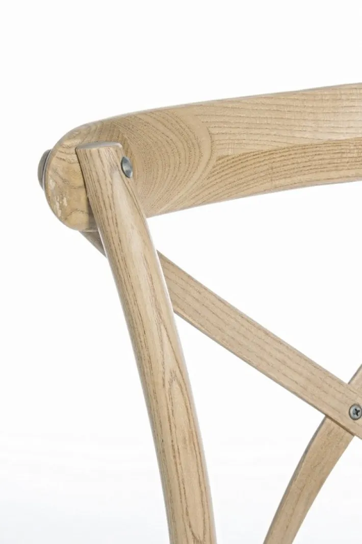 Bizzotto Sedie>SEDIA CROSS MARRONE NATURALE