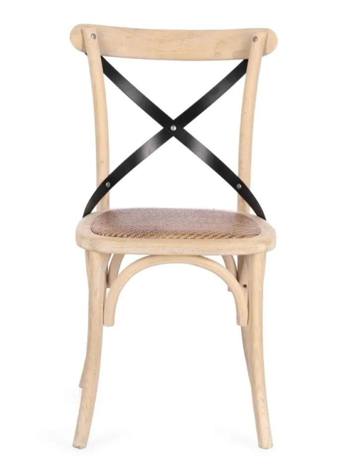 Bizzotto Sedie>SEDIA CROSS METAL W.WASH