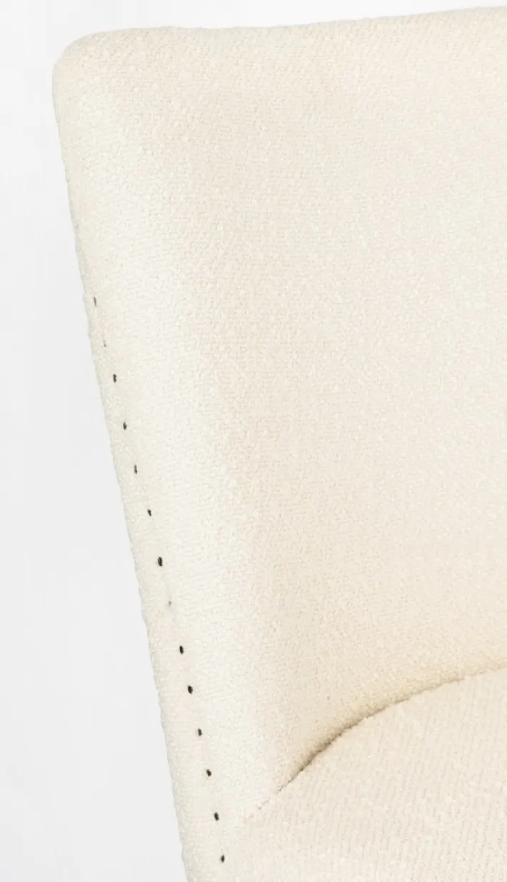 Bizzotto Sedie>SEDIA EFFETTO BOUCLE' NATURALE - BEATRIZ