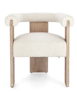Bizzotto Sedie>SEDIA EFFETTO BOUCLE' NATURALE - AGAPE