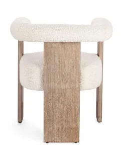 Bizzotto Sedie>SEDIA EFFETTO BOUCLE' NATURALE - AGAPE
