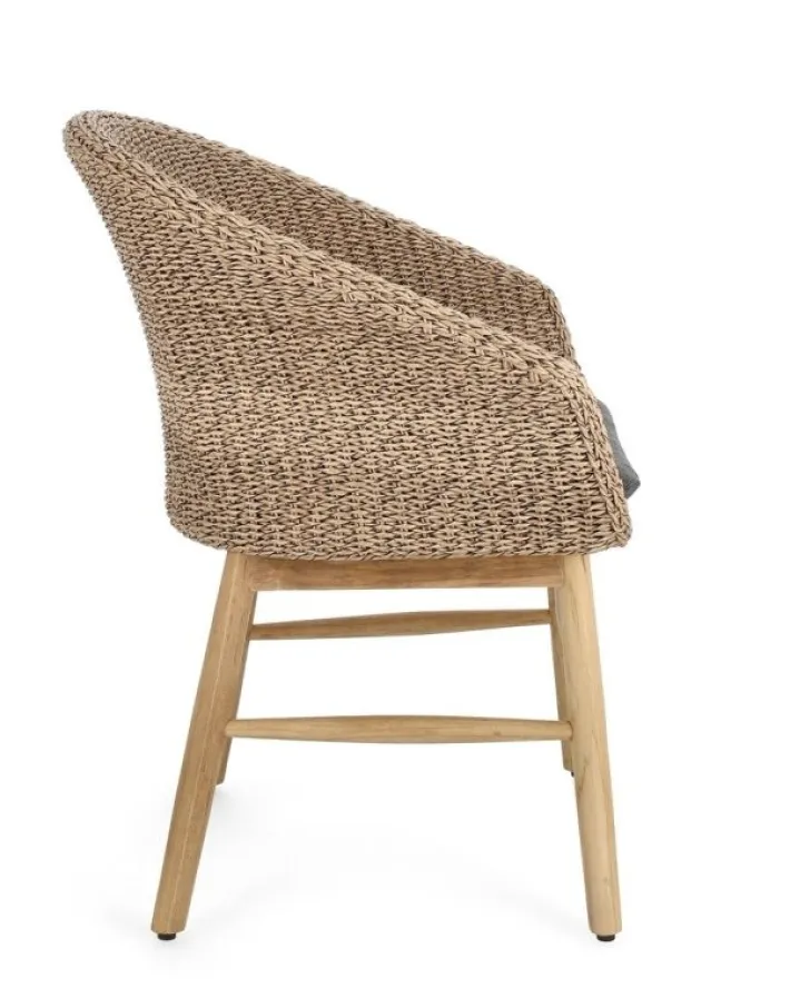 Bizzotto Sedie>SEDIA IN ALLUMINIO ABACA - GENESIS