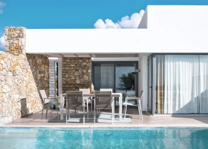 Bizzotto Sedie>SEDIA IN ALLUMINIO BIANCO GK50 - CAMERON