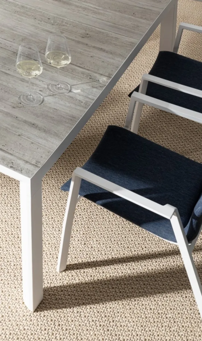 Bizzotto Sedie>SEDIA IN ALLUMINIO DENIM JX11 - ODEON
