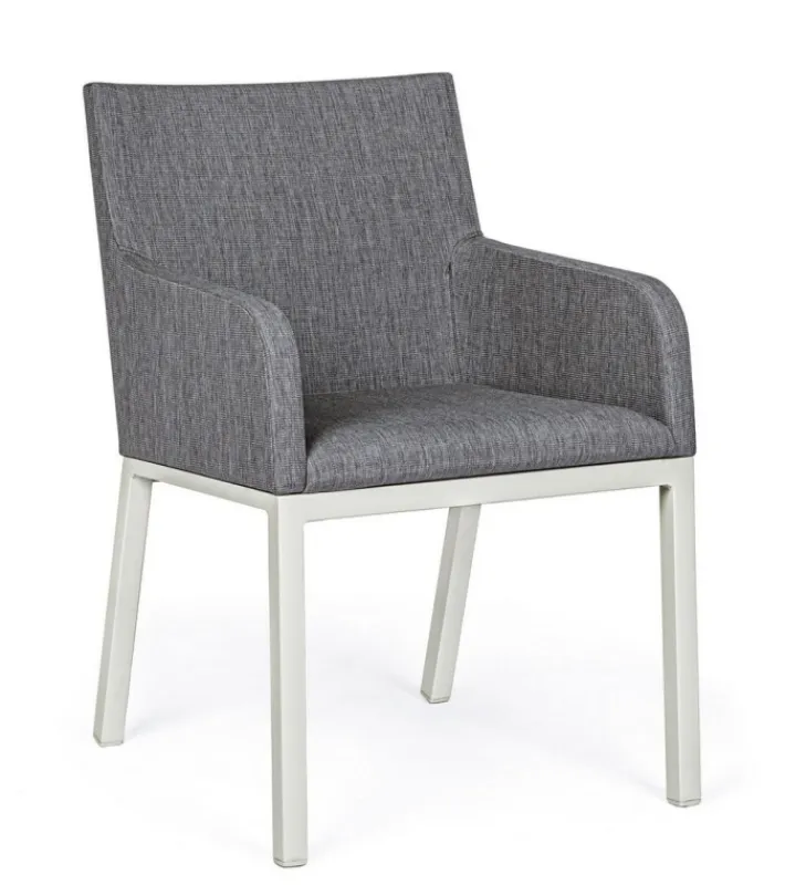 Bizzotto Sedie>SEDIA IN ALLUMINIO LUNAR - OWEN