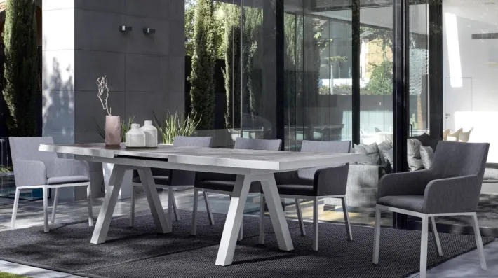 Bizzotto Sedie>SEDIA IN ALLUMINIO LUNAR - OWEN
