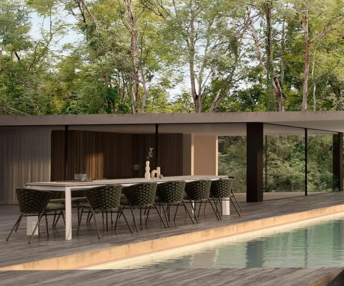 Bizzotto Sedie>SEDIA IN ALLUMINIO OLIV QS24 - HARLOW