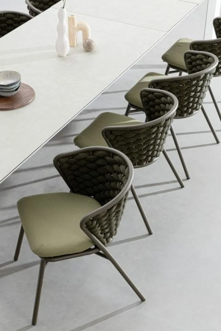 Bizzotto Sedie>SEDIA IN ALLUMINIO OLIV QS24 - HARLOW