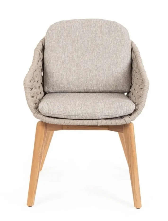 Bizzotto Sedie>SEDIA IN CORDA BEIGE - TAMIRES