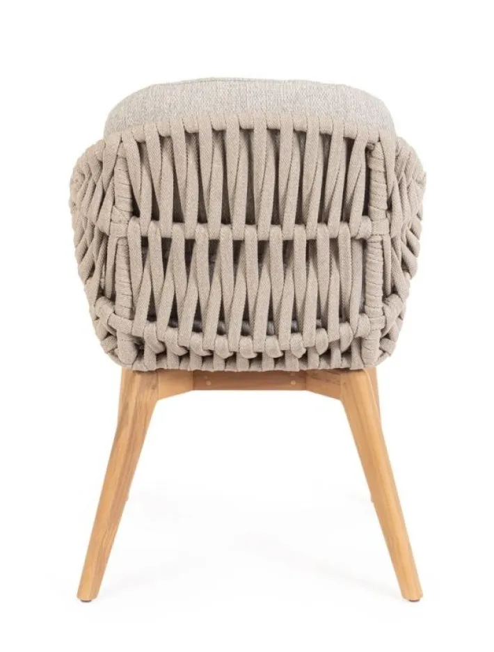 Bizzotto Sedie>SEDIA IN CORDA BEIGE - TAMIRES