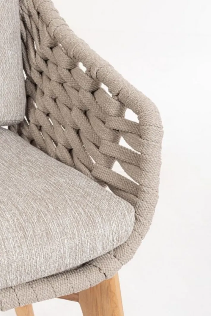 Bizzotto Sedie>SEDIA IN CORDA BEIGE - TAMIRES