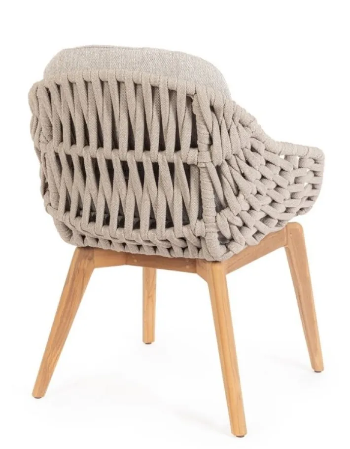 Bizzotto Sedie>SEDIA IN CORDA BEIGE - TAMIRES