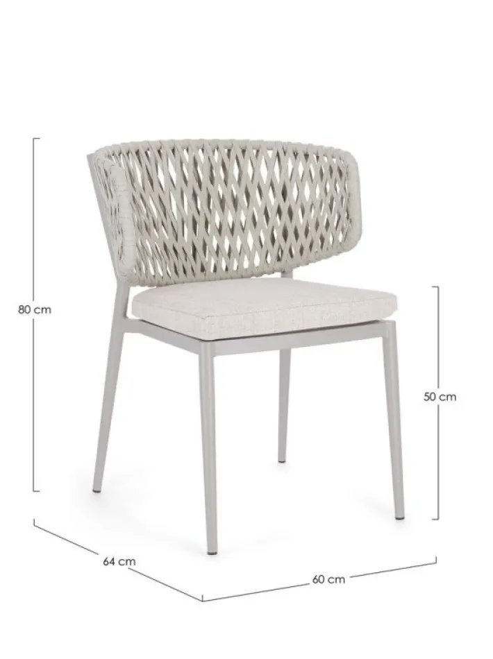 Bizzotto Sedie>SEDIA IN CORDA MOON WG24 - NOELIA