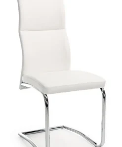 Bizzotto Sedie>SEDIA IN ECOPELLE BIANCA - THELMA