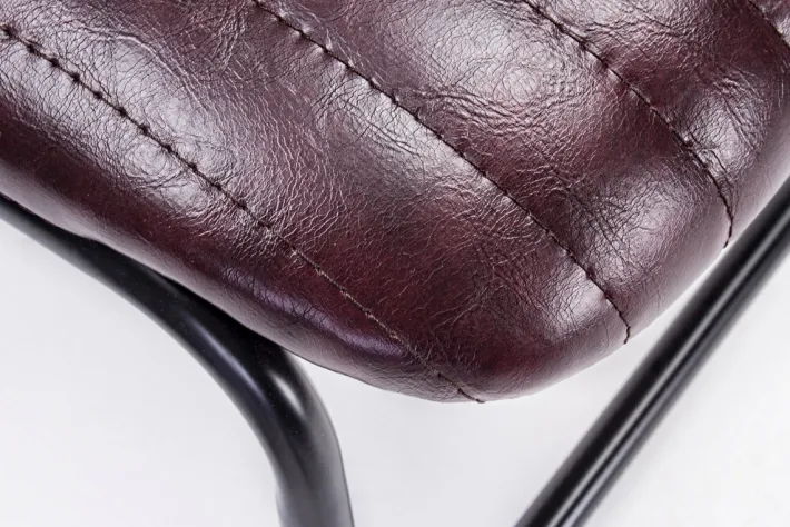 Bizzotto Sedie>SEDIA IN ECOPELLE BORDEAUX - DEBBIE