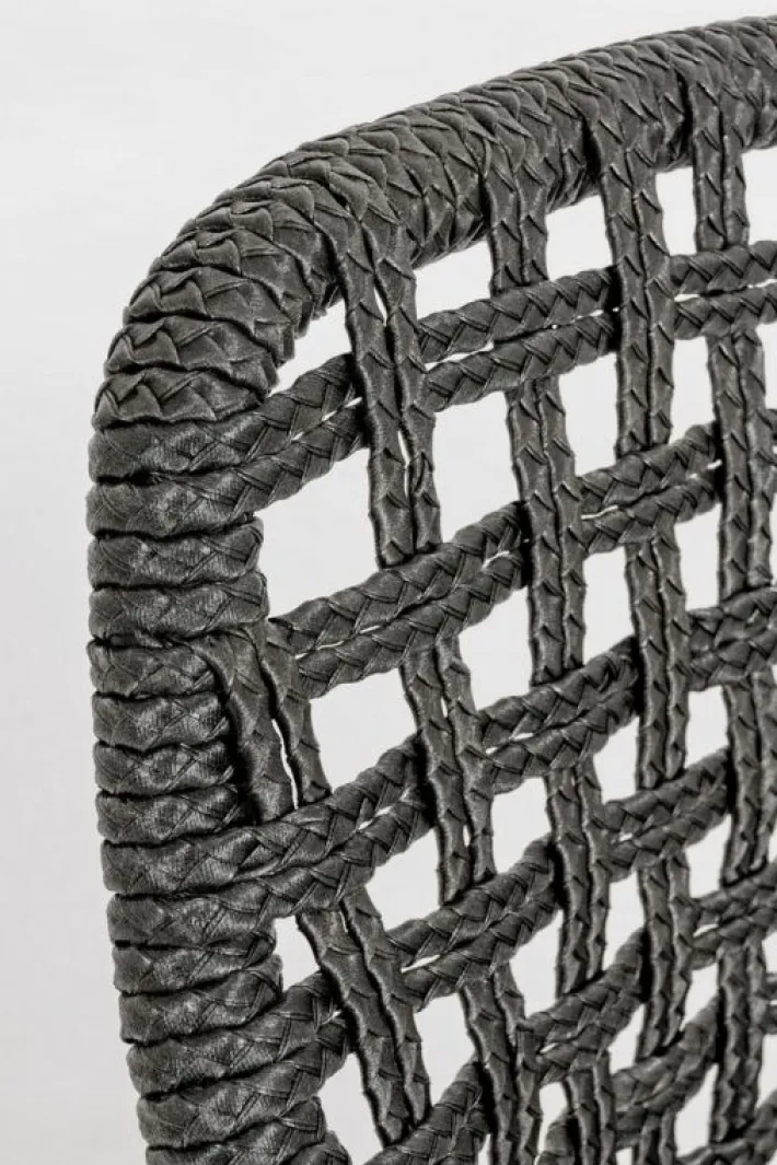 Bizzotto Sedie>SEDIA IN FIBRA SINTETICA NERA - MADISON