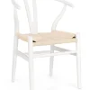 Bizzotto Sedie>SEDIA IN LEGNO BIANCO - ARTAS