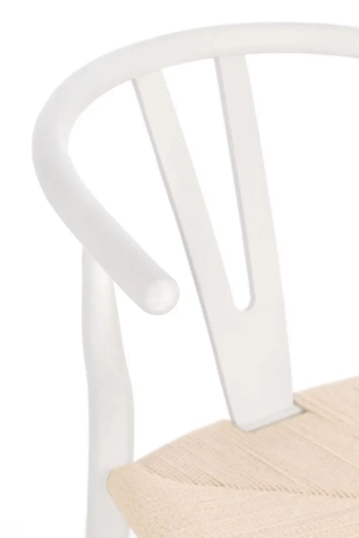 Bizzotto Sedie>SEDIA IN LEGNO BIANCO - ARTAS