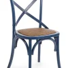 Bizzotto Sedie>SEDIA IN LEGNO BLU - CROSS