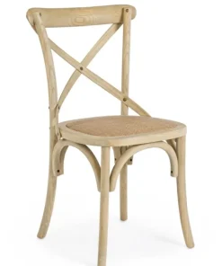 Bizzotto Sedie>SEDIA IN LEGNO NATURALE - CROSS