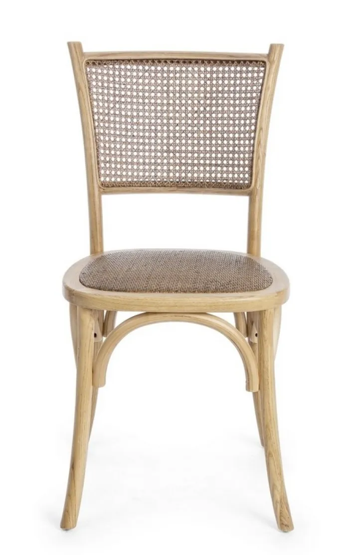 Bizzotto Sedie>SEDIA IN LEGNO NATURALE - CARREL