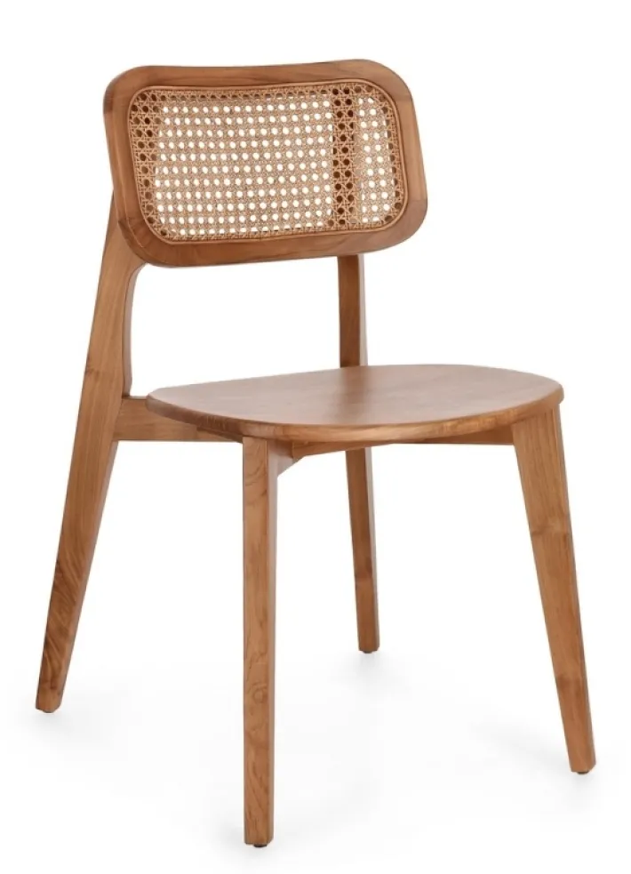 Bizzotto Sedie>SEDIA IN LEGNO NATURALE - ABBY