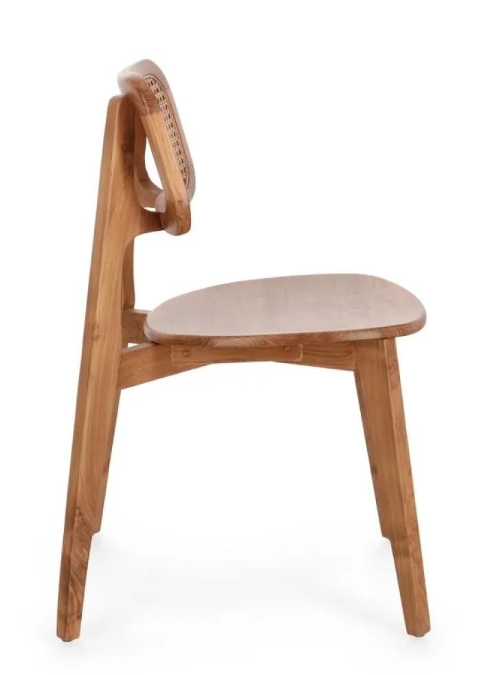 Bizzotto Sedie>SEDIA IN LEGNO NATURALE - ABBY