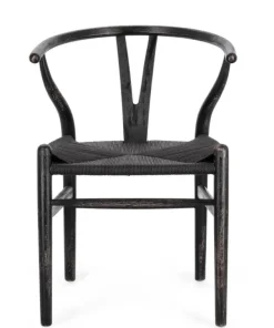 Bizzotto Sedie>SEDIA IN LEGNO NERO - ARTEMIA