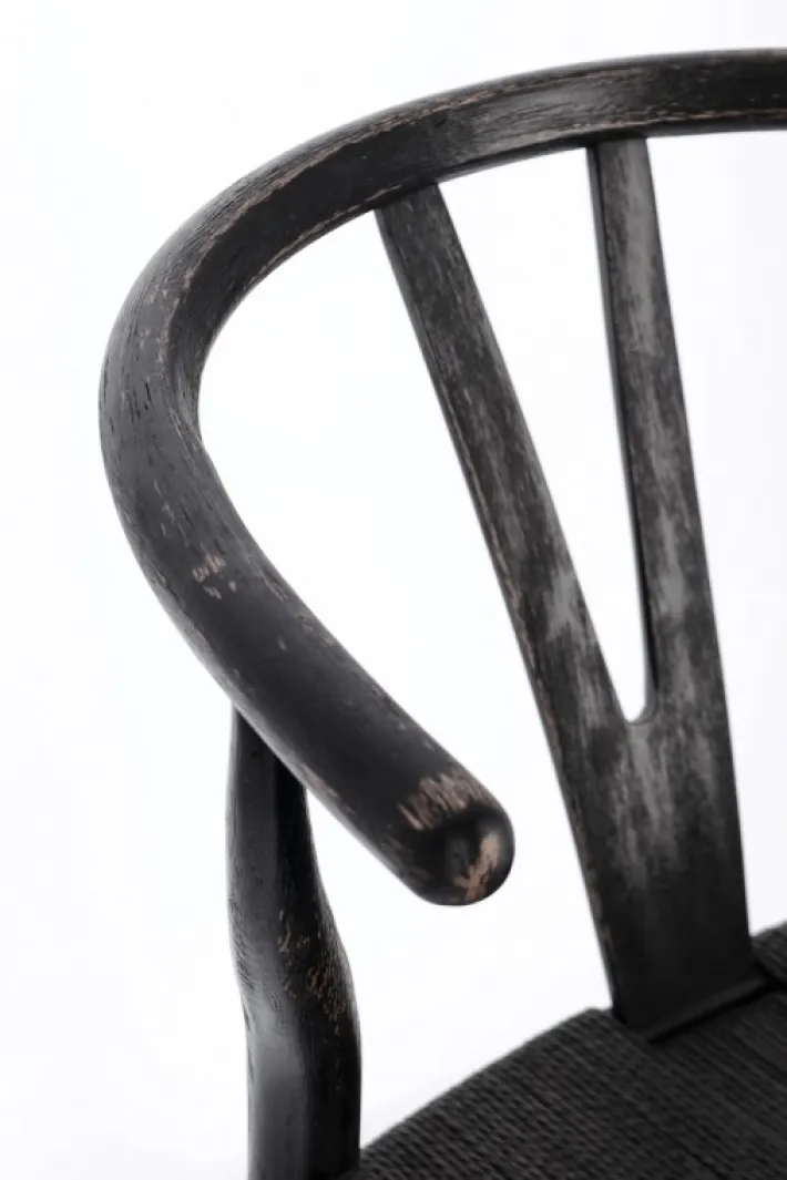 Bizzotto Sedie>SEDIA IN LEGNO NERO - ARTEMIA