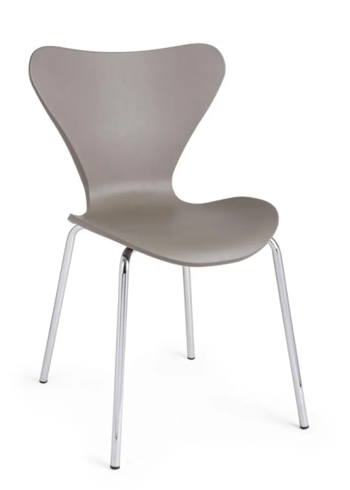 Bizzotto Sedie>SEDIA IN PLASTICA CAMMELLO - TESSA